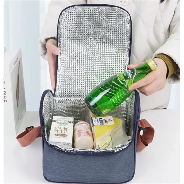 Large Capacity Oxford Cloth Cooler Bag