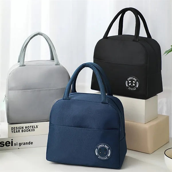 Oxford Cloth Lunch Tote Bag