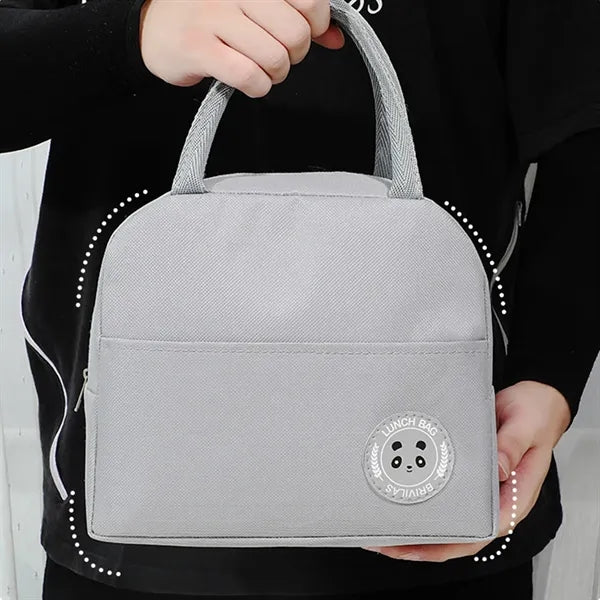 Oxford Cloth Lunch Tote Bag