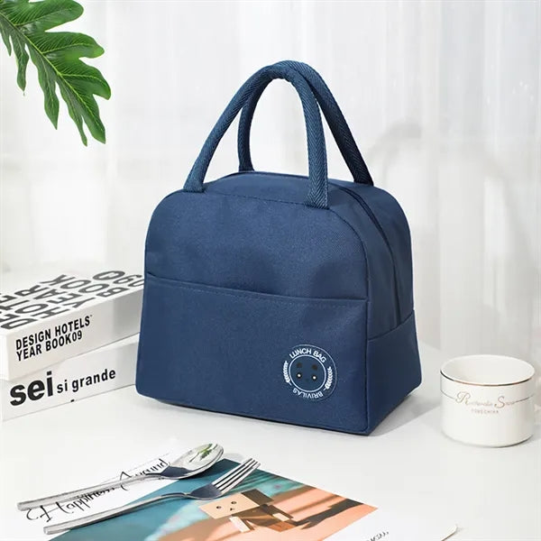 Oxford Cloth Lunch Tote Bag