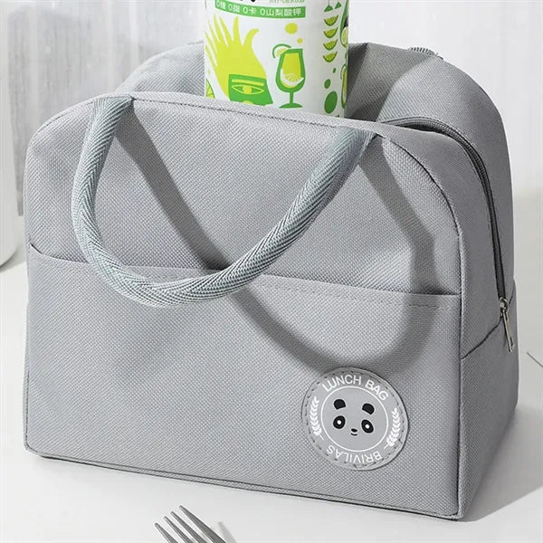 Oxford Cloth Lunch Tote Bag