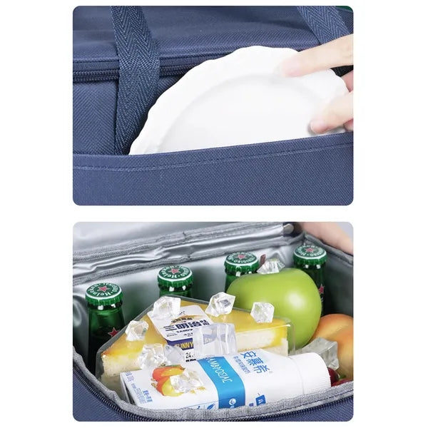 Large Capacity Oxford Cloth Cooler Bag