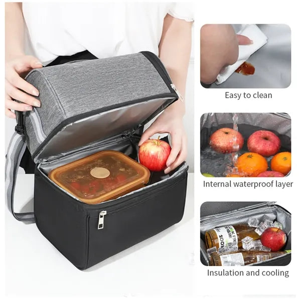 Large Capacity Oxford Cloth Cooler Bag