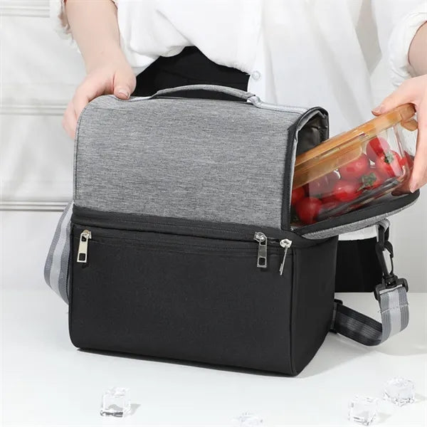 Large Capacity Oxford Cloth Cooler Bag