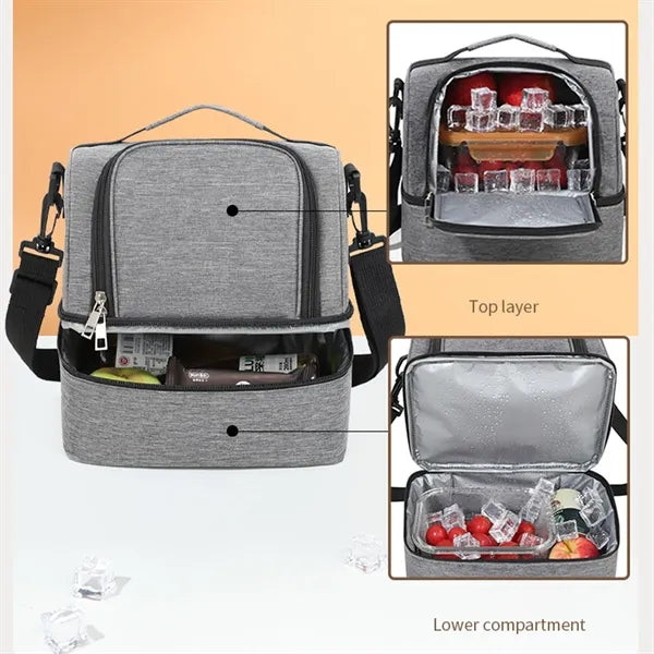 Large Capacity Oxford Cloth Cooler Bag
