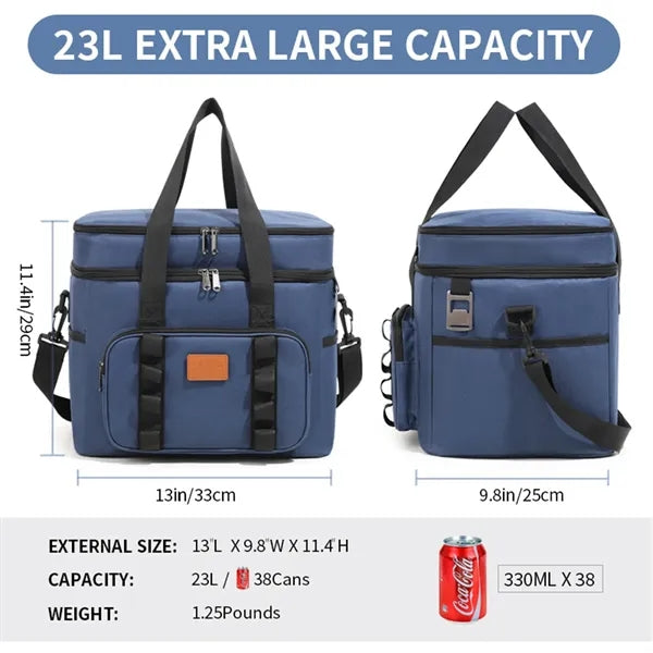 Large Capacity Oxford Cloth Cooler Bag