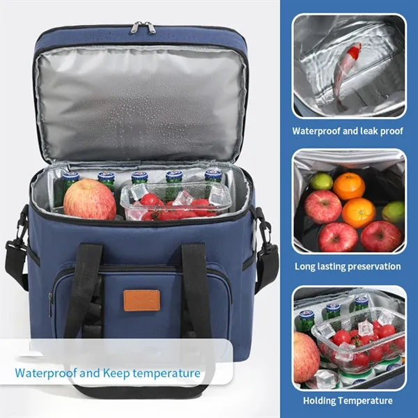Large Capacity Oxford Cloth Cooler Bag