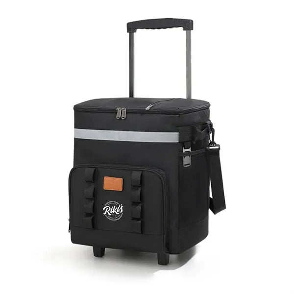 Rolling Insulated Cooler Bag Large Capacity Car Cooler