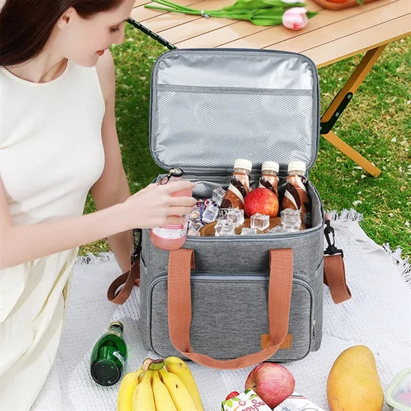 Large Capacity Oxford Cloth Cooler Bag