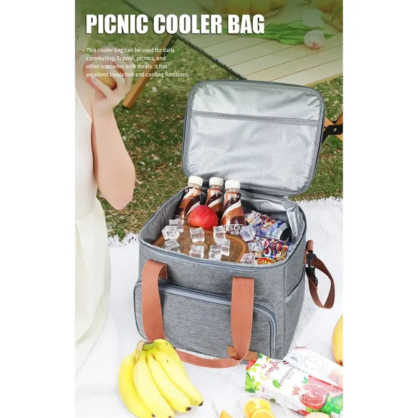 Large Capacity Oxford Cloth Cooler Bag