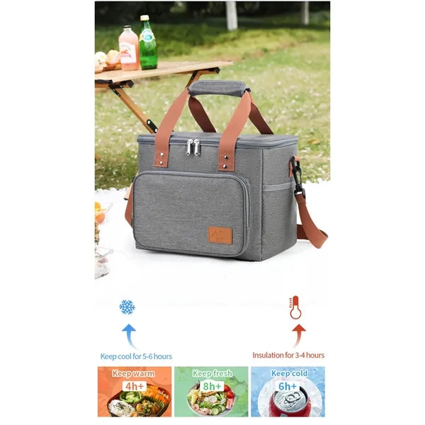Large Capacity Oxford Cloth Cooler Bag