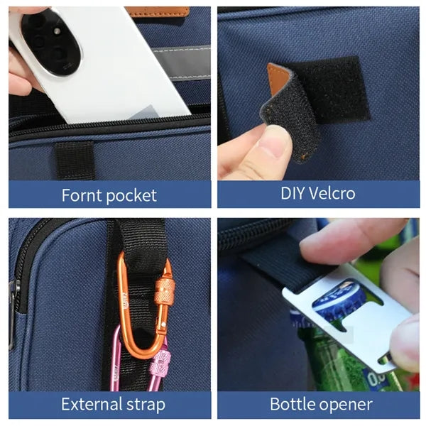 Large Capacity Oxford Cloth Cooler Bag