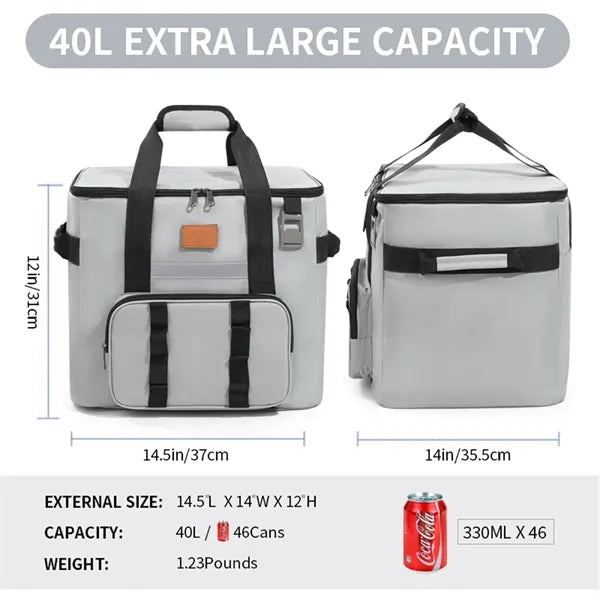 Large Capacity Oxford Cloth Cooler Bag