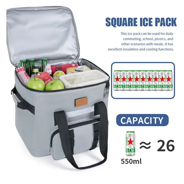 Large Capacity Oxford Cloth Cooler Bag