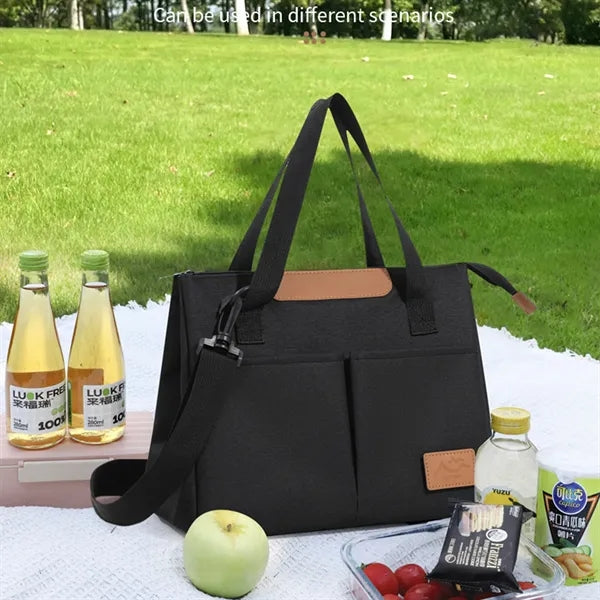 Large Capacity Oxford Cloth Cooler Bag