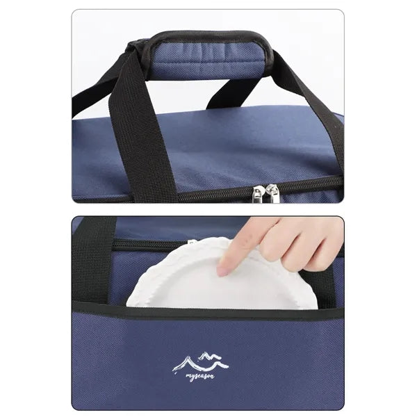 Large Capacity Oxford Cloth Cooler Bag