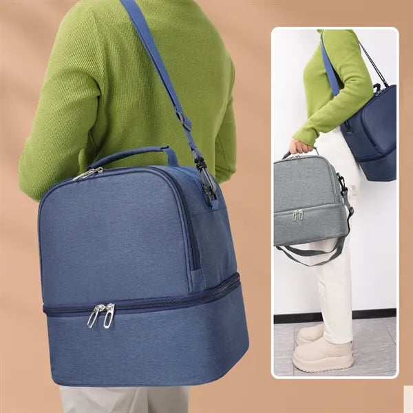 Large Capacity Oxford Cloth Backpack Cooler
