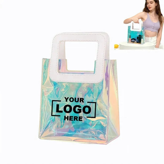 Iridescent Clear Tote Bag