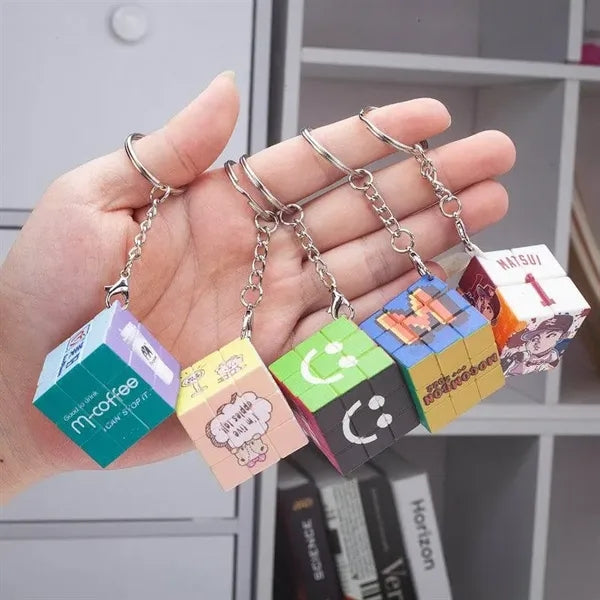 Keychain Puzzle Cube