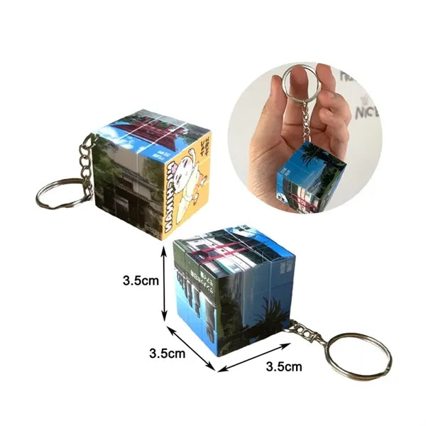 Keychain Puzzle Cube