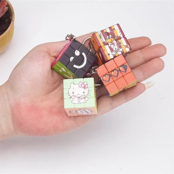 Keychain Puzzle Cube