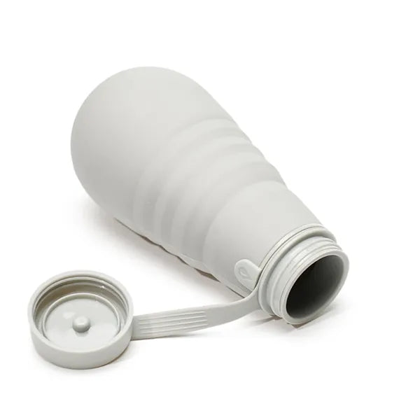17 OZ Foldable Silicone Sports Water Bottle