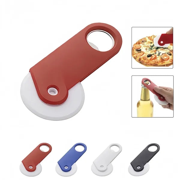 Multifunctional Pizza Cutter w/Bottle Opener