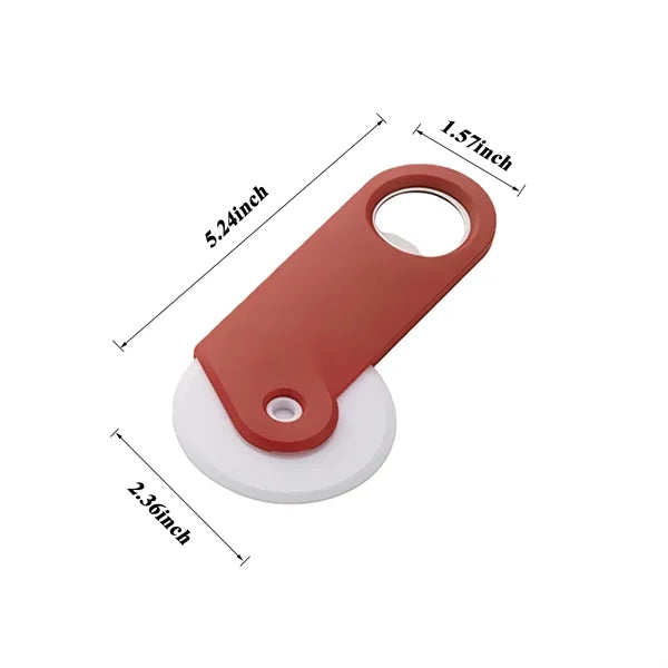 Multifunctional Pizza Cutter w/Bottle Opener