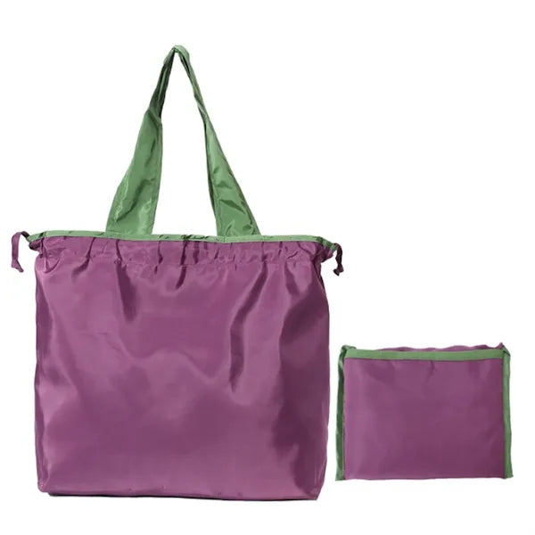 Folding Drawstring Shopping Bag