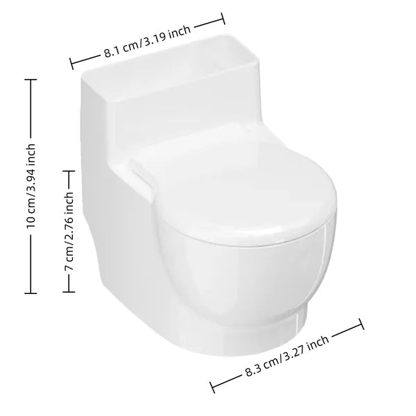 Wall Mounted Smokeless Ashtray with Flip Lid Storage