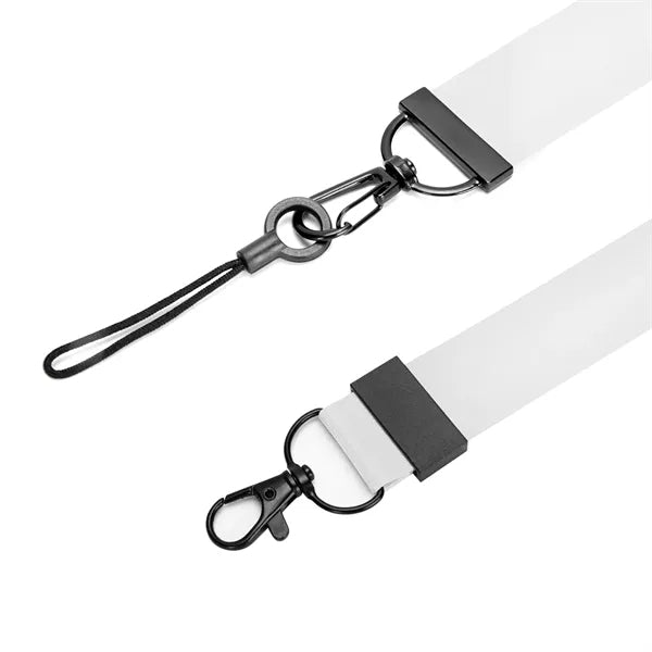 Polyester Wrist Strap Keychain With Metal Lobster Claw