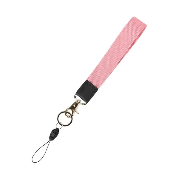 1" Wide Polyester Wristlet Keychain