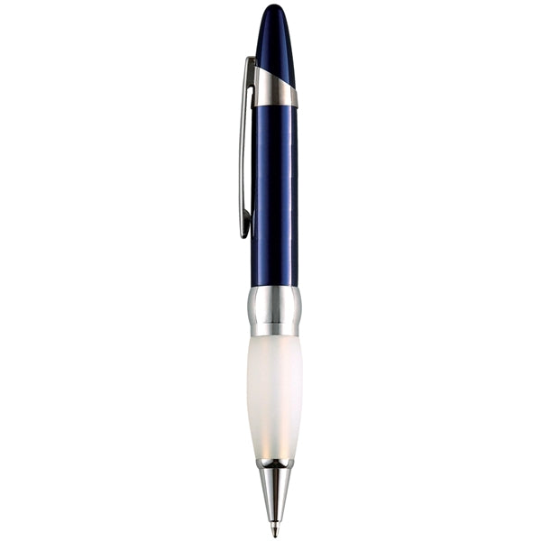 Leo Twist Action Pens with Frosted Rubber Grip