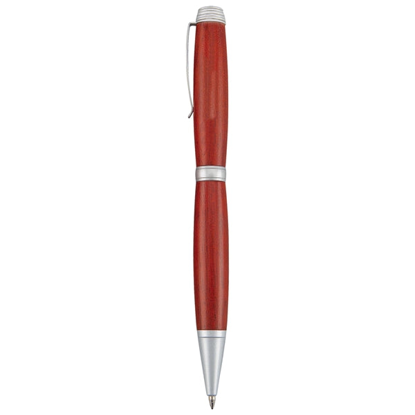 Terrific Timber-5 Wooden Twist Action Ballpoint Pen