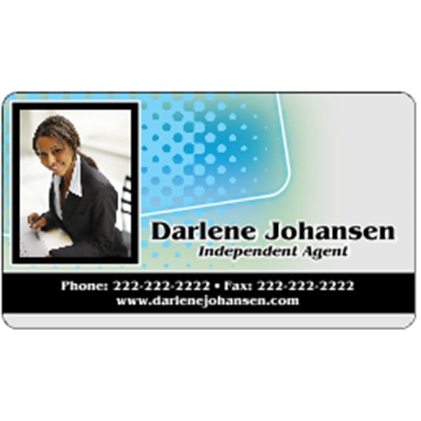 Clear Plastic Business Cards .020"