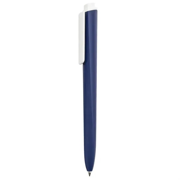 A pen with a triangular handle