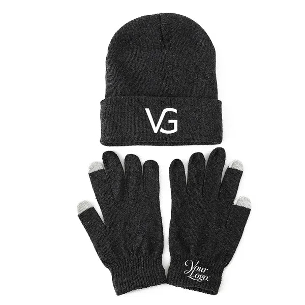Beanie And Gloves Set