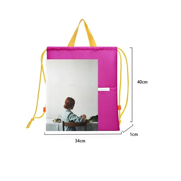 Drawstring Backpack/tote Bag