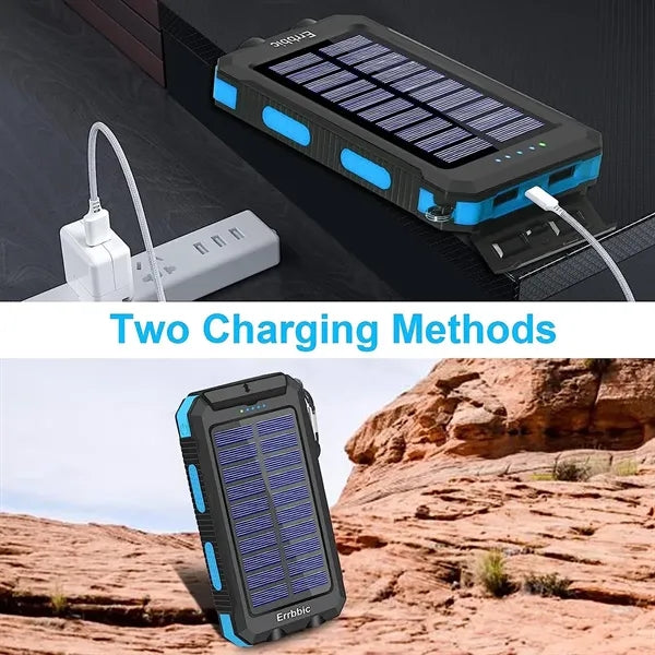 Portable 10000ml Solar Power Bank