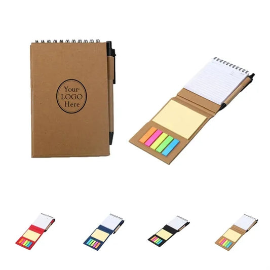 Mini Notepad with Pen & Sticky Notes