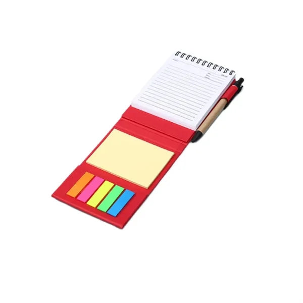 Mini Notepad with Pen & Sticky Notes