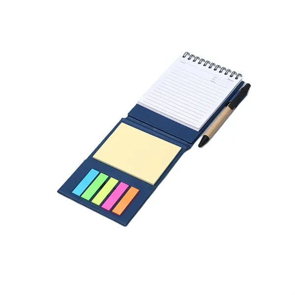 Mini Notepad with Pen & Sticky Notes