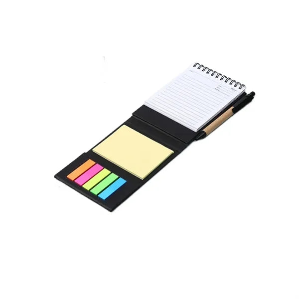 Mini Notepad with Pen & Sticky Notes