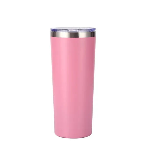 22oz Stainless Steel Tumbler with Slide Lid
