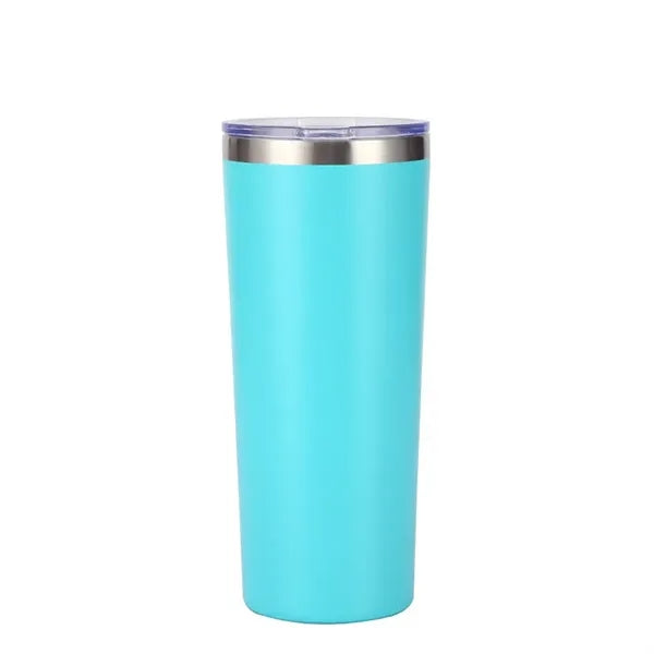 22oz Stainless Steel Tumbler with Slide Lid