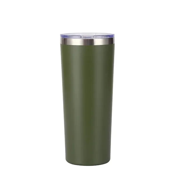 22oz Stainless Steel Tumbler with Slide Lid