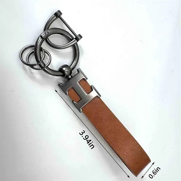 Vintage Car Keychain Ring