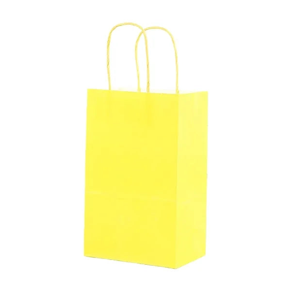 Kraft Paper Shopping Bag With Twisted Paper Handle Small Siz