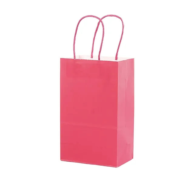 Kraft Paper Shopping Bag With Twisted Paper Handle Small Siz