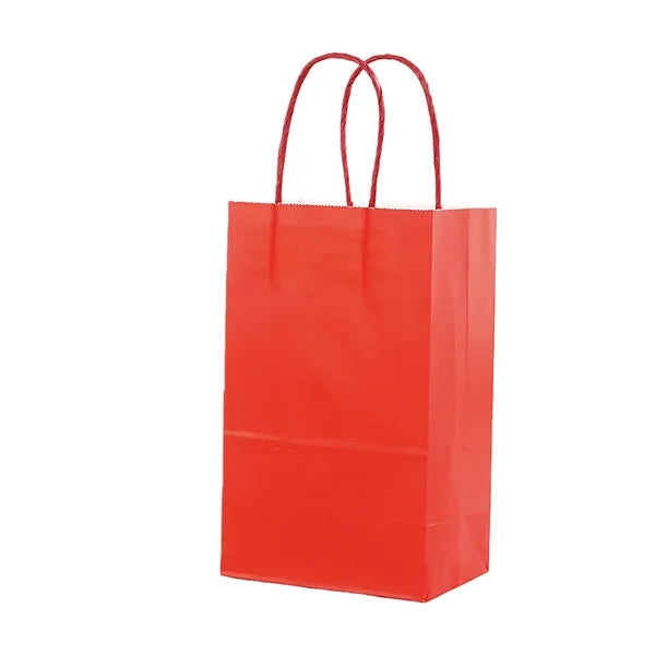 Kraft Paper Shopping Bag With Twisted Paper Handle Small Siz